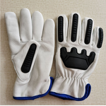 Cowhide Leather Work Gloves Supplier - All-Season for Construction