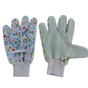 Gardening Gloves Manufacturer - Short Polyester-Cotton Anti-Prick