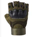 Tactical Gloves Supplier - New Half-Finger Polyester Outdoor