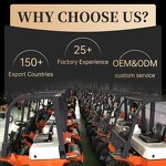 3 Way Forklift Manufacturer - 1-15M Lithium Battery Narrow Aisle CE ISO