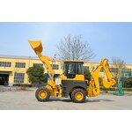 Backhoe Loader Supplier - 4x4 Brand New 1 to 4 Ton Japanese Engine Solid Tire