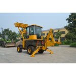 Mini Backhoe Loader Supplier - EPA Eur5 Luxury Four Wheel Drive Sturdy