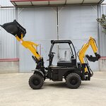 Loader Backhoe Supplier - 1 to 3 Ton EPA Eur5 Engine Mini 4x4 Reliable