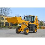 Backhoe Loader Supplier - 4x4 Brand New 1 to 4 Ton Japanese Engine Solid Tire