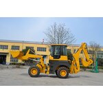 Backhoe Loader Supplier - 4x4 Brand New 1 to 4 Ton Japanese Engine Solid Tire