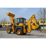 Backhoe Loader Supplier - 4x4 Brand New 1 to 4 Ton Japanese Engine Solid Tire