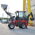 Loader Backhoe Supplier - 1 to 3 Ton EPA Eur5 Engine Mini 4x4 Reliable