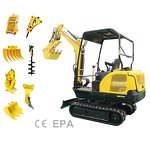 Excavator Supplier - 1-6 Ton CE ISO Durable Japanese Engine for Sale