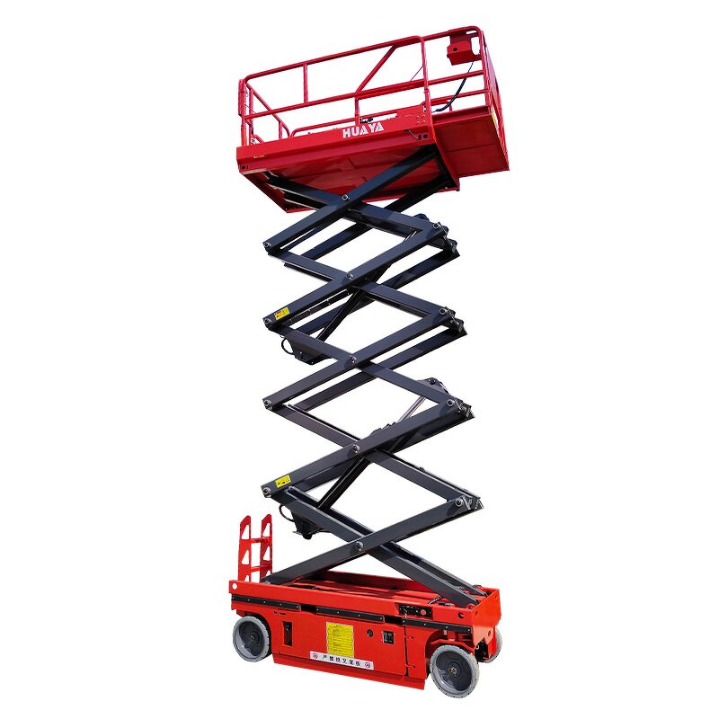 Self Propelled Scissor Lift Manufacturer - 500kg to 1000kg 8m-20m Outdoor High Stability
