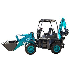 4x4 Backhoe Loader Manufacturer - 1 to 2 Ton Fully Hydraulic High Configuration CE