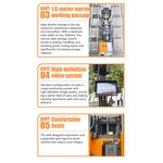 Multi Directional Forklift Supplier - Three Direction Stacker CE MSDS