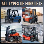 LPG Forklift Factory - 3-3.5 Ton 3000-7000mm Lift Japanese Engine Solid Tires