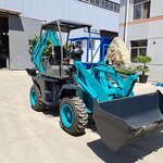 4x4 Backhoe Loader Manufacturer - 1 to 2 Ton Fully Hydraulic High Configuration CE