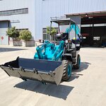 4x4 Backhoe Loader Manufacturer - 1 to 2 Ton Fully Hydraulic High Configuration CE