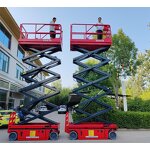 Mini Elevator Lift Supplier - 5-25M Electric Lifting Scaffold 350kg to 1 Ton