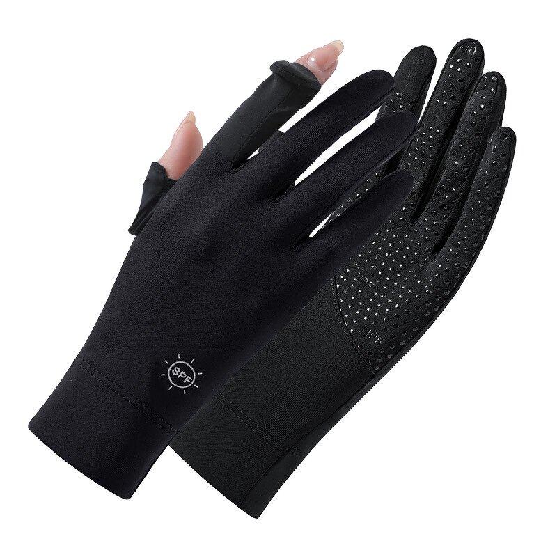 Summer Sunscreen Gloves Supplier - Riding Driving UPF50 Anti