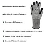 Nitrile Garden Gloves Manufacturer - Wholesale Grip Oil Resistant