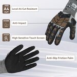 Cut Impact Gloves Manufacturer - Customizable Logo Nitrile