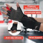 Half Finger Gym Gloves Supplier - Anti-slip Weightlifting Sports