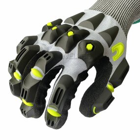 Impact Resistant Gloves Manufacturer - Custom logo Level 3