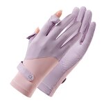 Summer Sunscreen Gloves Supplier - Riding Driving UPF50 Anti