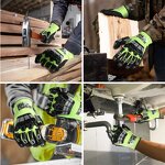 Anti-Cut Mechanic Gloves Supplier - Anti-Impact Customizable
