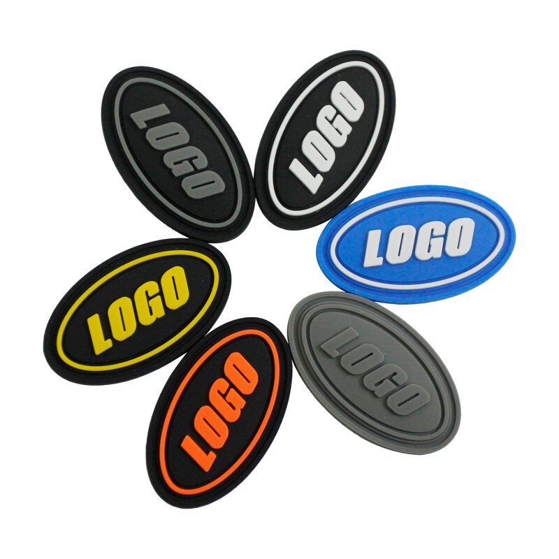 Silicone Patches Manufacturer - Customized Logo Tag Soft PVC