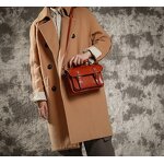 Leather Crossbody Bag Supplier - Genuine Leather Messenger