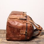 Leather Duffel Bag Supplier - New Arrival Vintage Real