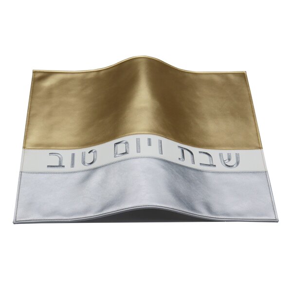 Challah Cover Supplier - White Embroidered Ready to Ship