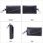 Men's Leather Wallet Supplier - Luxury Black Real with