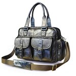 Cowhide Duffle Bag Manufacturer - Multifunctional Crazy Horse