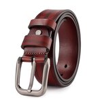 Cowhide Belt Supplier - Customized Real Leather Male