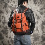 Leather Backpack Manufacturer - Vegetable Tanned Travel
