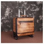 Trolley Luggage Supplier - Great Quality Genuine Leather