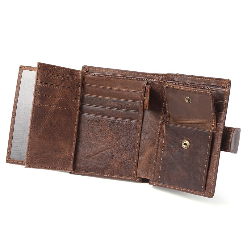Men's Simple Wallet Manufacturer - Hot Style Genuine Leather