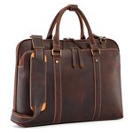 Leather Messenger Bag Supplier - HORSE&TIGER Vintage Laptop