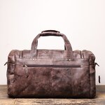 Leather Duffel Bag Supplier - New Arrival Vintage Real