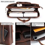 Leather Messenger Bag Supplier - HORSE&TIGER Vintage Laptop