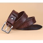 Genuine Leather Belt Supplier - 100% Cowhide Casual