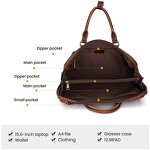 Leather Messenger Bag Supplier - HORSE&TIGER Vintage Laptop