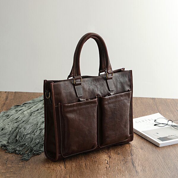 Men's Briefcase Manufacturer - Business Genuine Leather