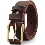 Vintage Men Belt Supplier - Crazy Horse Leather Jeans