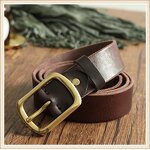 Men's Slide Buckle Belt Manufacturer - Fashion Brand Cow
