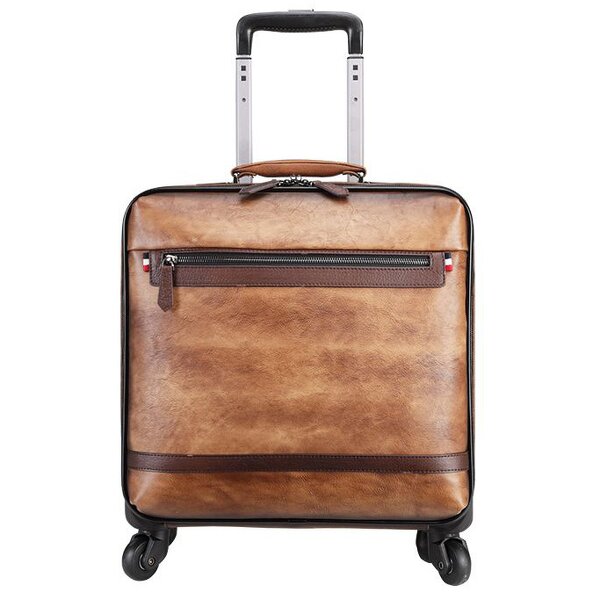 Trolley Luggage Supplier - Great Quality Genuine Leather