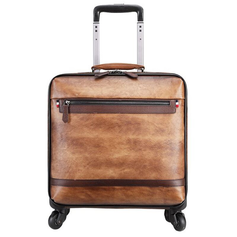 Trolley Luggage Supplier - Great Quality Genuine Leather