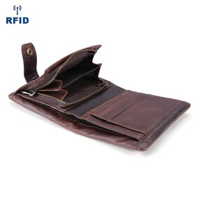 Short Wallet Manufacturer - Wholesale Business Crazy Horse