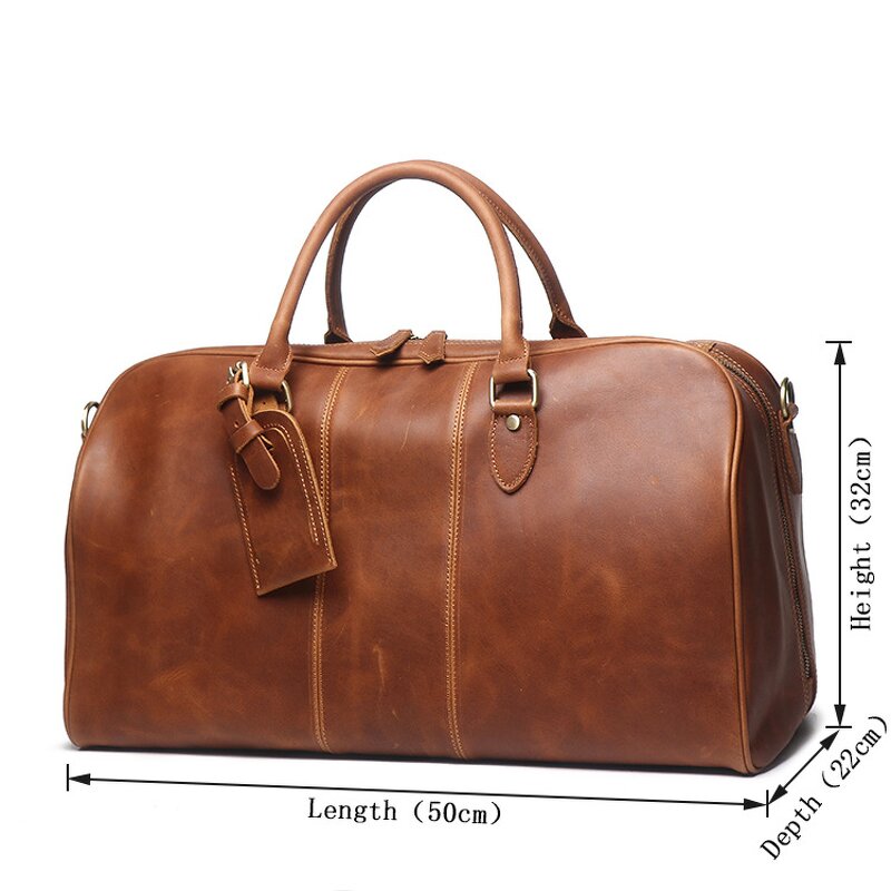 Leather Travel Bag Manufacturer - Factory Direct Sales Hand-held