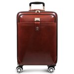 Custom Leather Luggage Manufacturer - Trolley case Soft