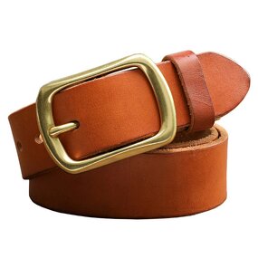 Men's Slide Buckle Belt Manufacturer - Fashion Brand Cow